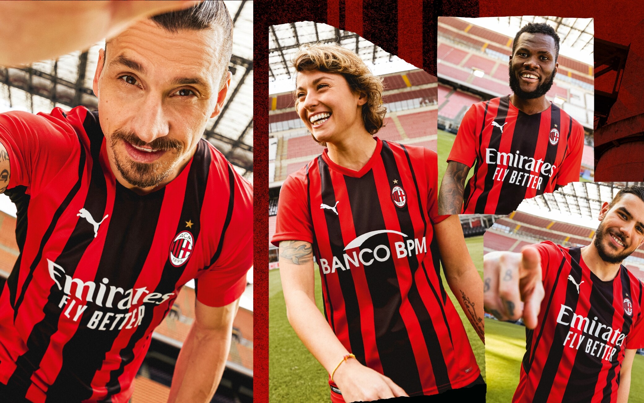 Milan, nuova maglia 2021 2022 svelata da Ibra, Theo Hernandez e ...